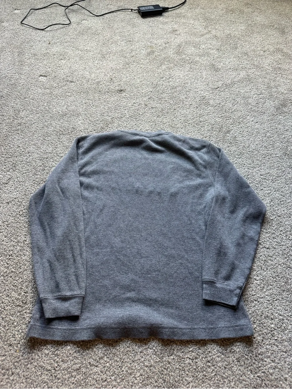 Old Navy kids  Charcoal Gray Crewneck Sweater with 'Old Navy Athl. Dept.' Logo